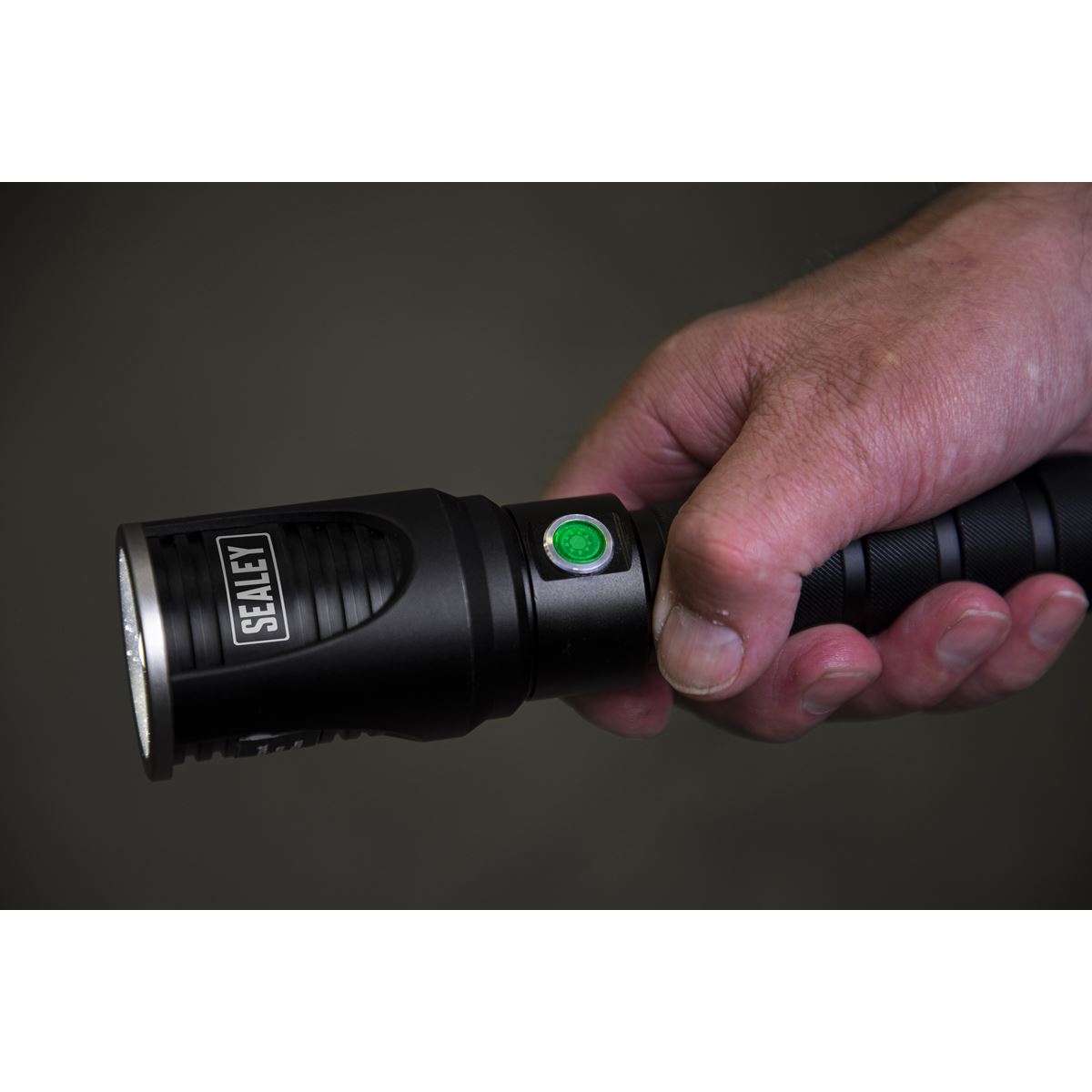 Sealey Aluminium Torch 20W CREE XHP50 LED Adj. Focus Rechargeable LED4493