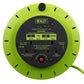 Sealey Cassette Type Cable Reel Green with Thermal Trip 2 x 230V and 2 x USB 10m BCR10G