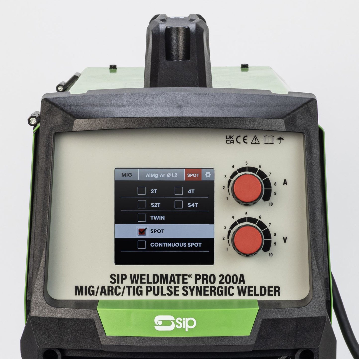 SIP WELDMATE PRO 200A MIG/ARC/TIG Pulse Synergic Welder