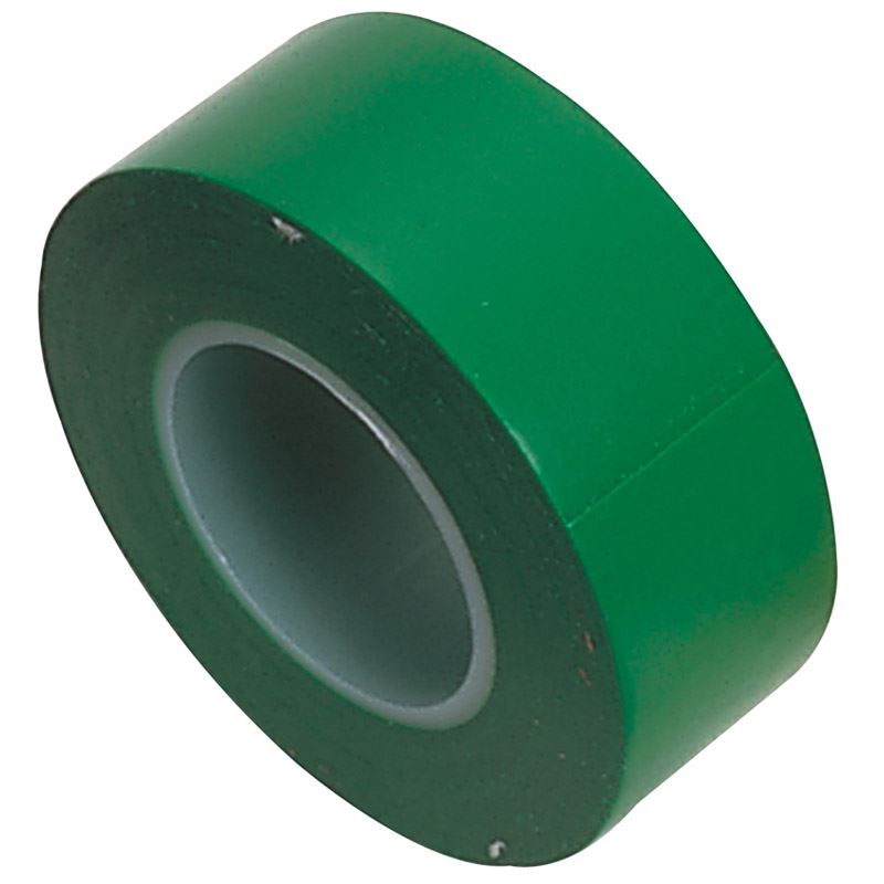 Draper Expert 8 x 10M x 19mm Green Insulation Tape to BSEN60454/Type2 - 11914