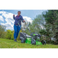 Draper Steel Deck Petrol Lawn Mower, 420mm, 132cc/3.3HP LMP410SP (8671) - 08671