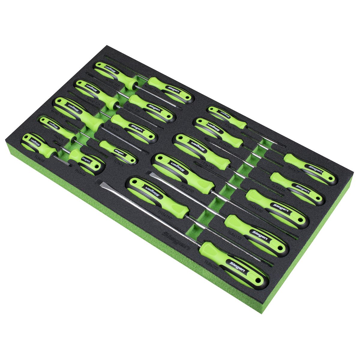 Sealey Siegen Tool Tray with Screwdriver Set 20pc S01276