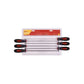 6 Piece Long Reach Screwdriver Set Comfort Grip Magnetic Extra Long Phillips - L0725