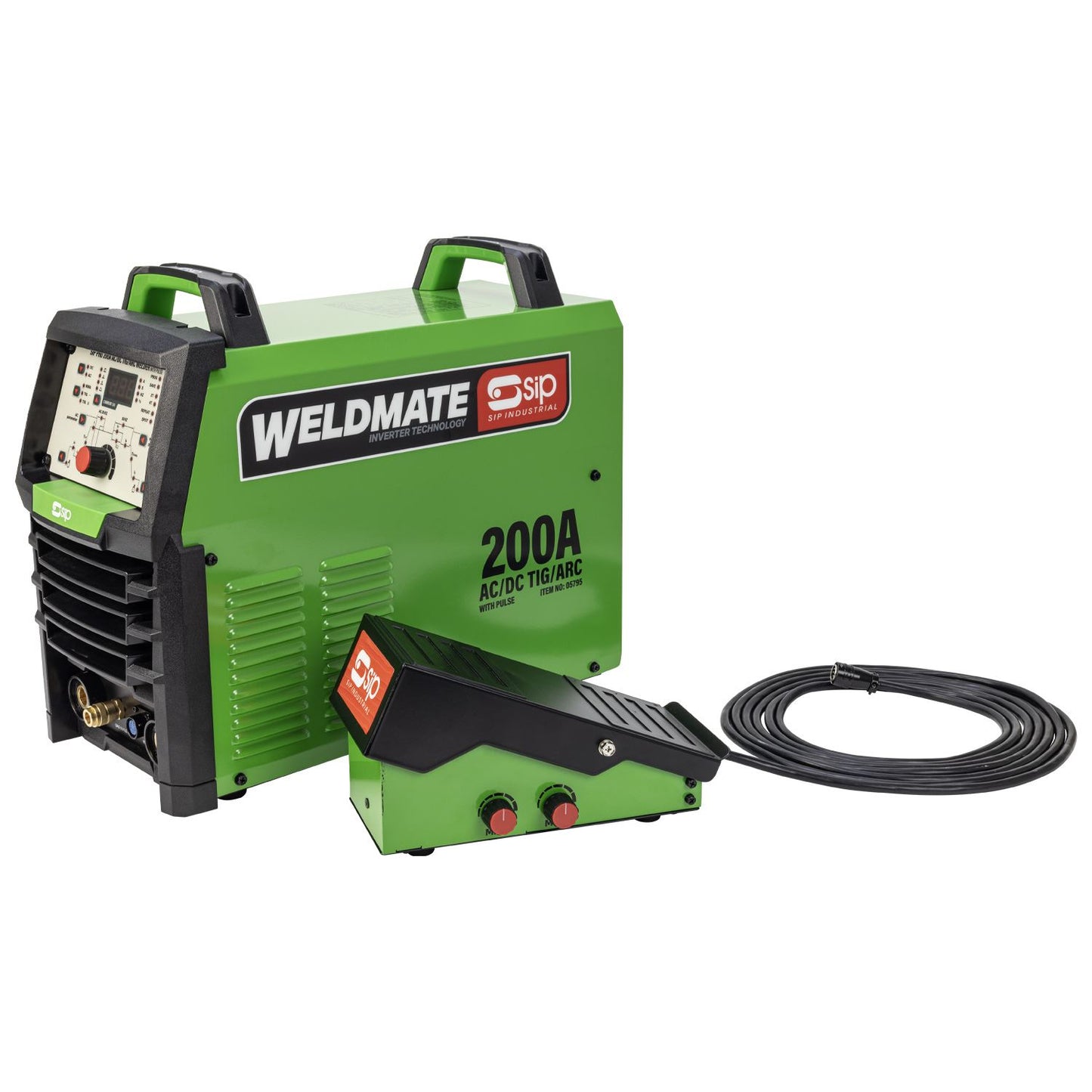 SIP WELDMATE PRO 200A AC/DC TIG/ARC Welder with Pulse Package