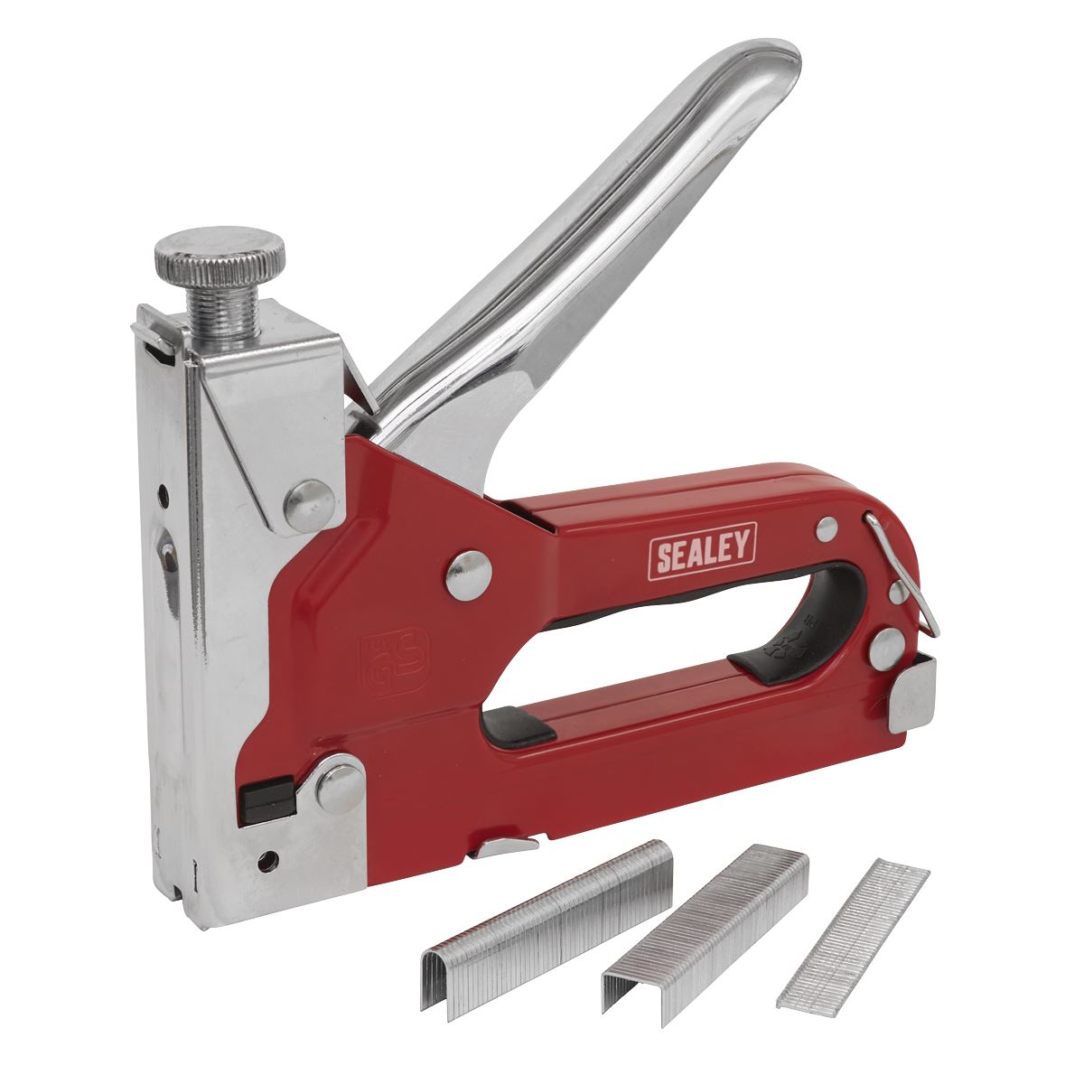 Sealey Staple & Brad Nail Gun Heavy-Duty 4-14mm AK7061