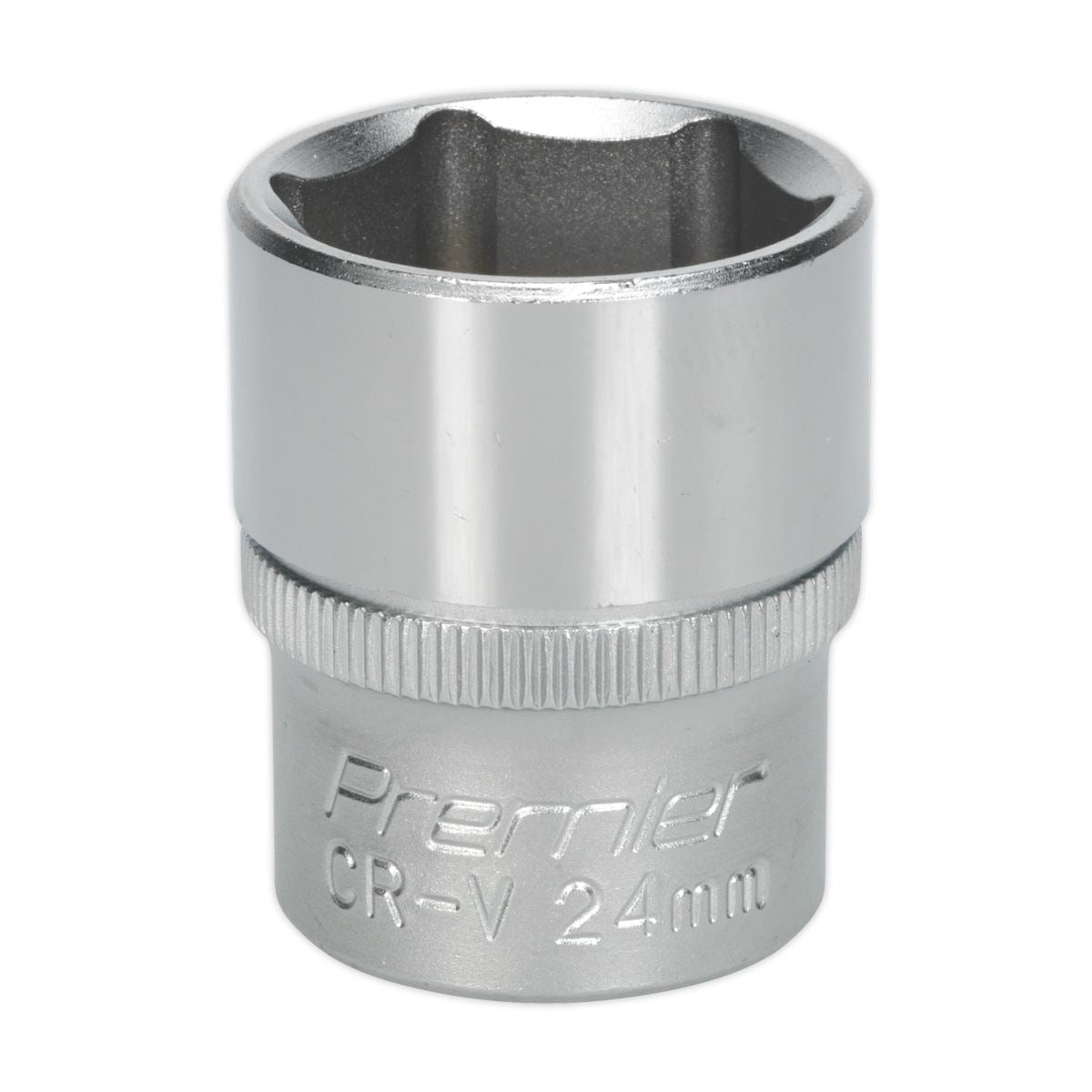 Sealey WallDrive Socket 24mm 1/2"Sq Drive S1224