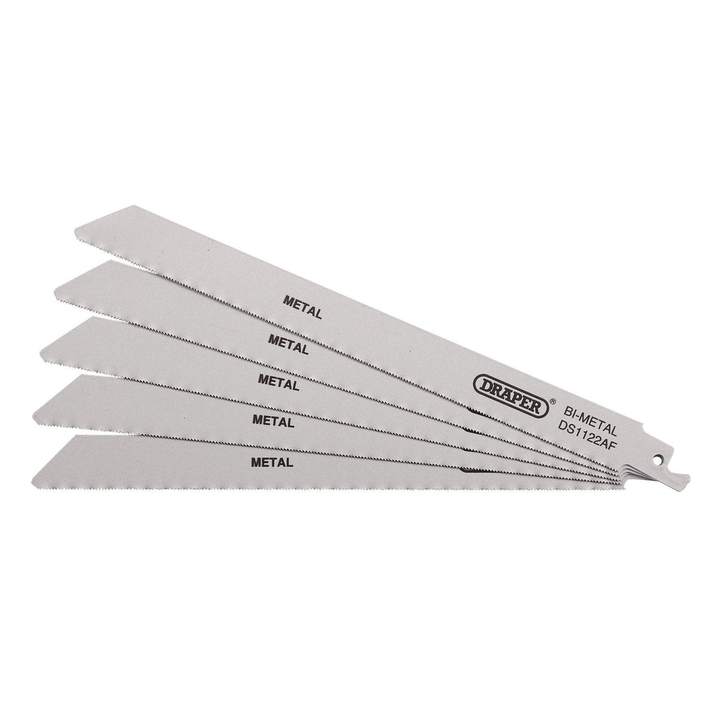 Draper Recip Saw Blade 5Pcs - S1122Af DS1122AF