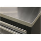 Sealey Superline Pro 3.24m Storage System - Stainless Steel Worktop - APMSSTACK13SS