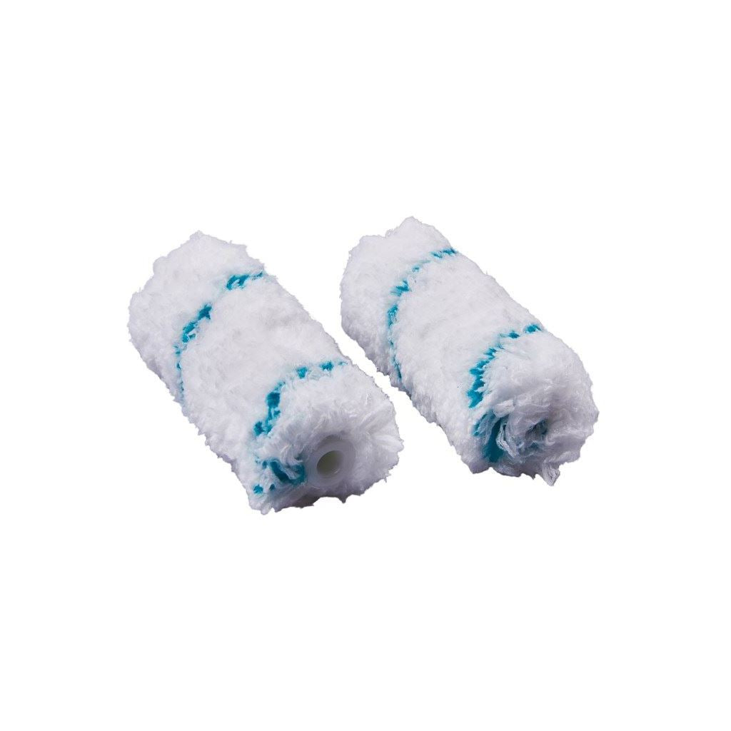 Amtech 2 Piece 4" Long Pile (18mm) Roller Sleeve Microfibre - G4455