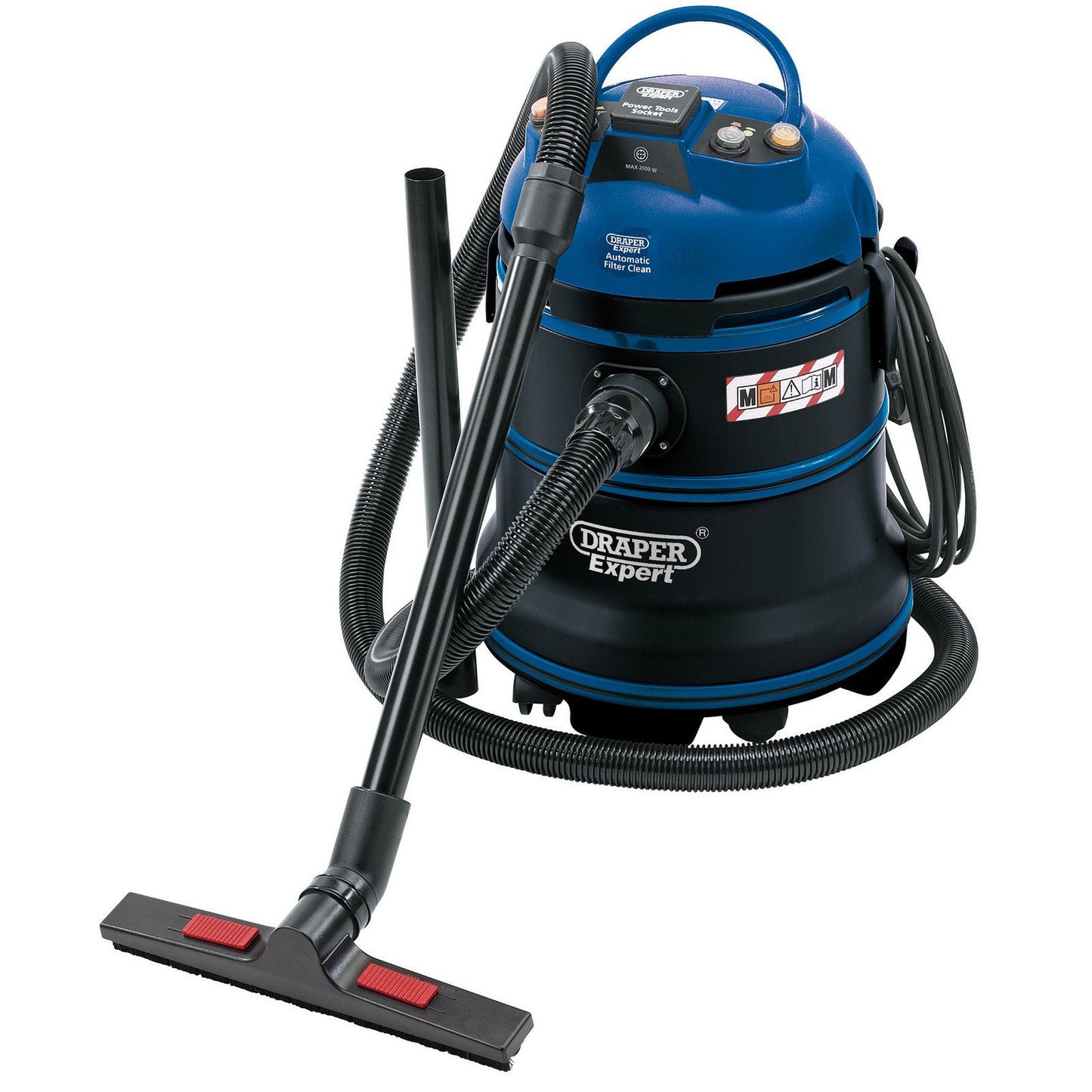 Draper Expert 35L 1200W 230V M-Class Wet and Dry Vacuum Cleaner -No. 38015