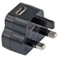 Draper 230V USB Charger (1 Amp) AUSB(UK) - 93038