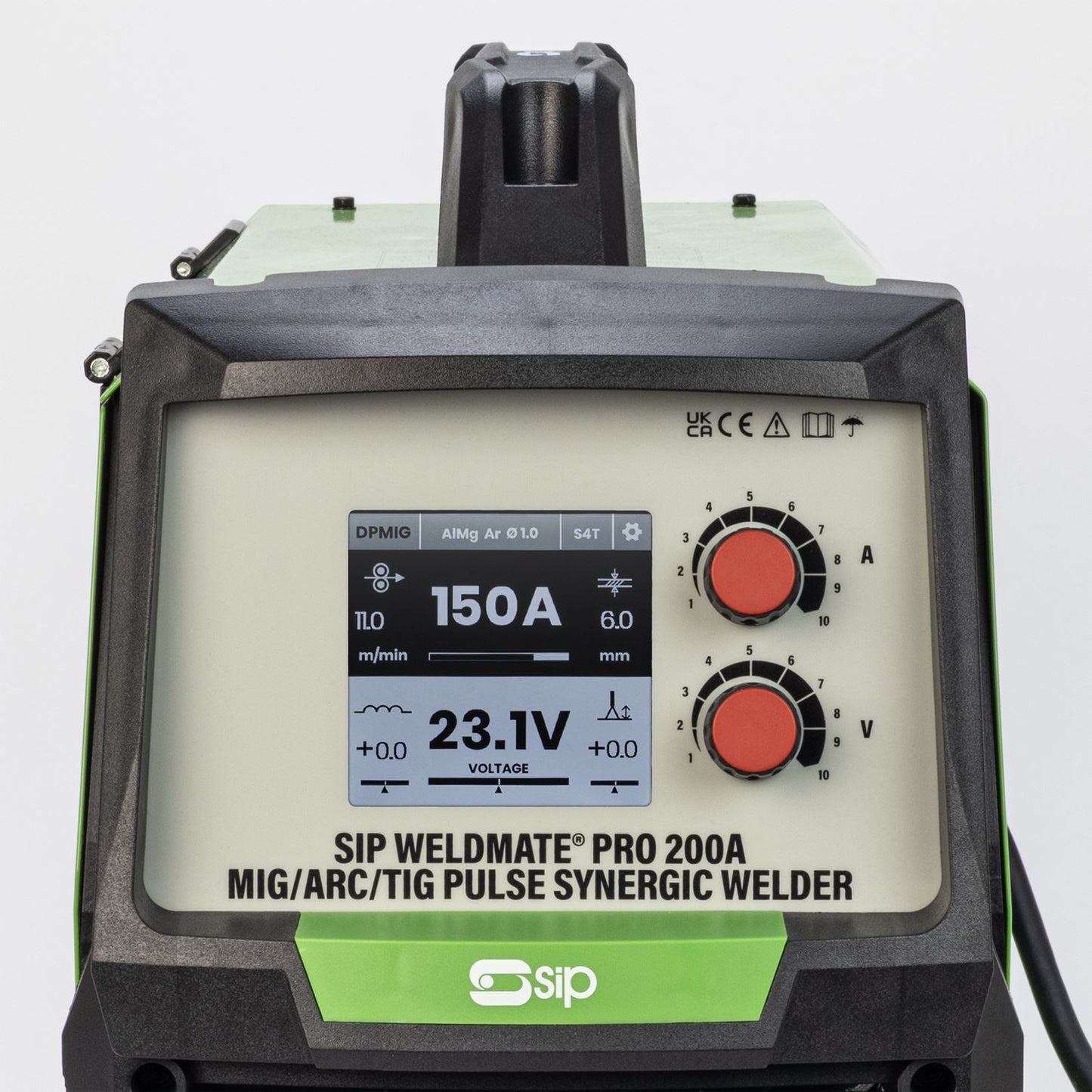 SIP WELDMATE PRO 200A MIG/ARC/TIG Pulse Synergic Welder