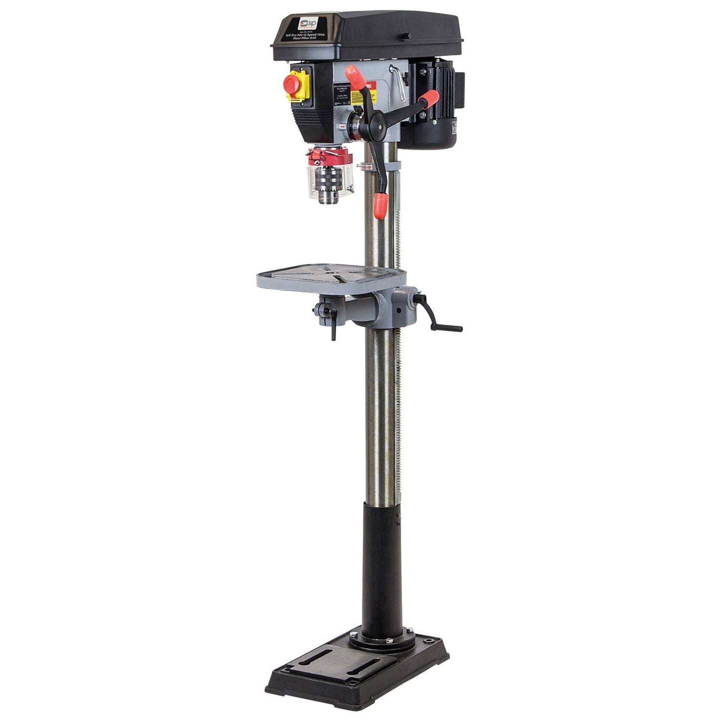 SIP Industrial Pro F20 12-Speed 750w Floor Pillar Drill