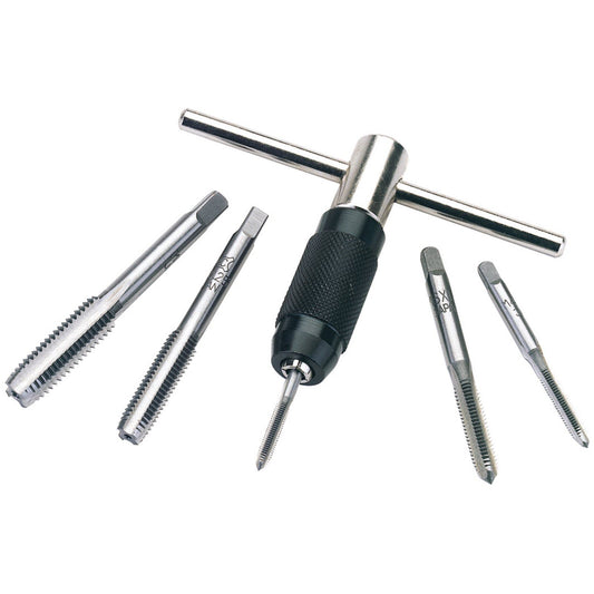 Draper Metric Tap and Holder Set (6 Piece) - 79202