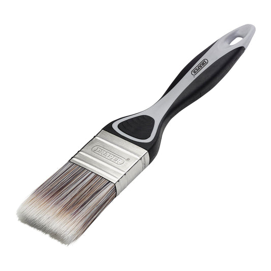 Draper Flat Paint Brush with Soft Grip, 40mm