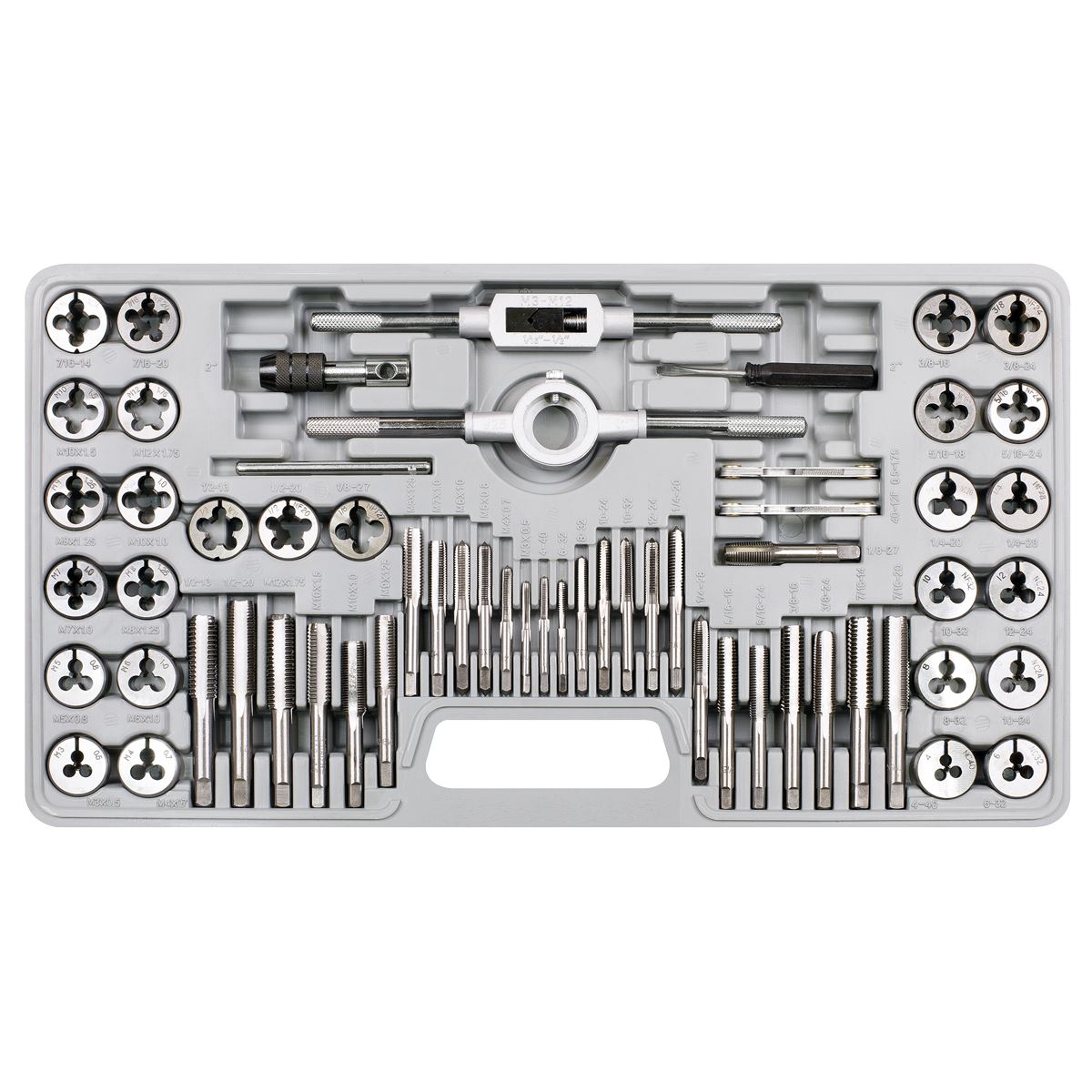 Sealey Tap & Die Set Metric & Imperial 60pc AK3060