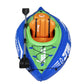 Inflatable One Person Kayak/Canoe Set with Pump, Carry Bag & Aluminium Oar