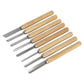 Sealey Wood Turning Chisel Set 8pc AK60/8