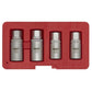 Sealey Stud Extractor Set 4pc 1/2"Sq Drive Metric AK723