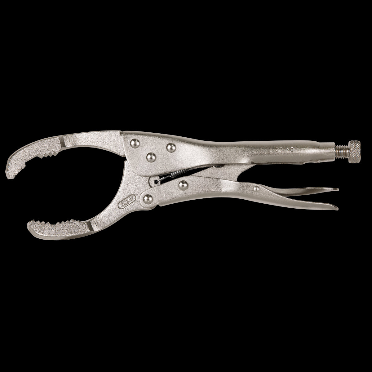 Sealey 45-130mm Oil Filter Locking Pliers - Angled AK6423