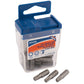 Draper TX30/20TTC/C 20 x TX-STAR 25mm Long Insert Bits in Plastic Storage Case - 27694