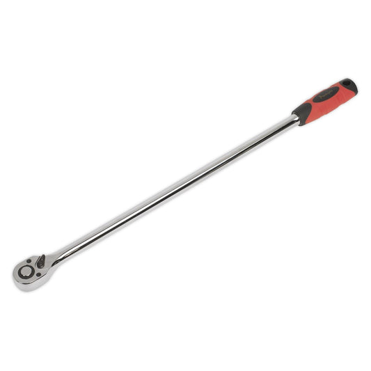 Sealey Ratchet Wrench Extra-Long 600mm 1/2"Sq Drive AK6695