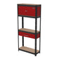 Sealey Shelving Unit 4-Tier with Cupboard and Drawer AP830R