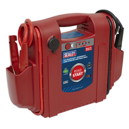 Sealey RoadStart Emergency Jump Starter 12V 1600 Peak Amps RS102