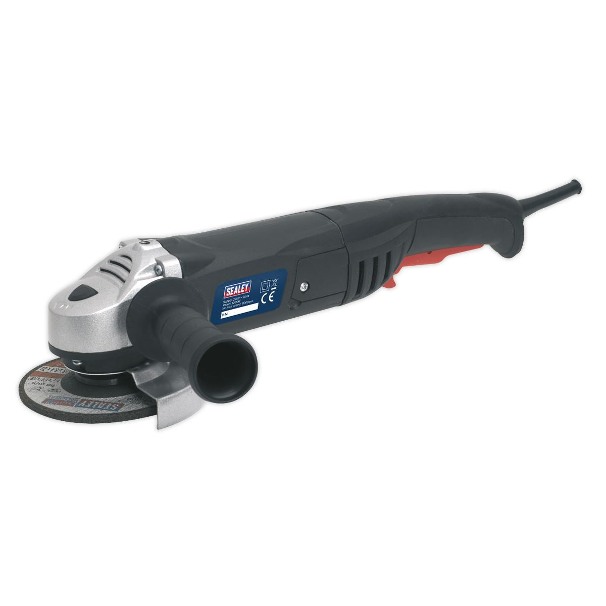 Sealey Angle Grinder 125mm 1000W/230V with Schuko Plug SG125EU