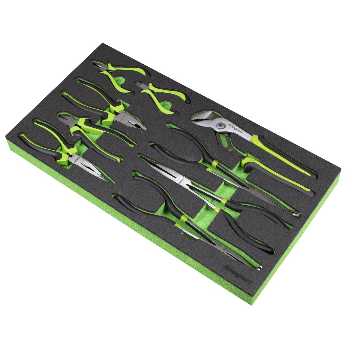 Sealey Siegen Tool Tray with Pliers Set 9pc S01277