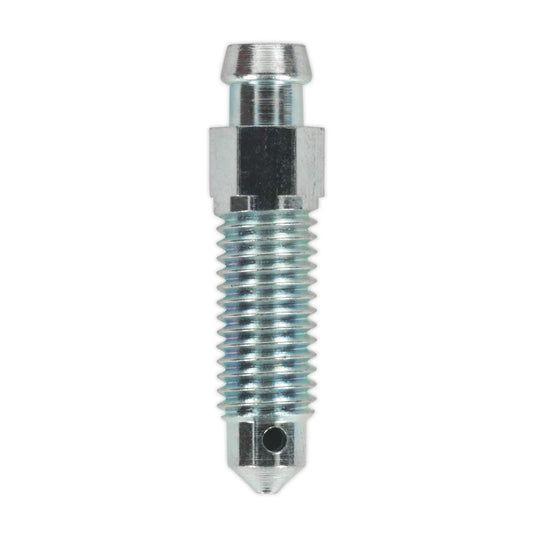 Sealey Brake Bleed Screw 1/4"UNF x 28mm 28tpi Long Pack of 10 BS1428