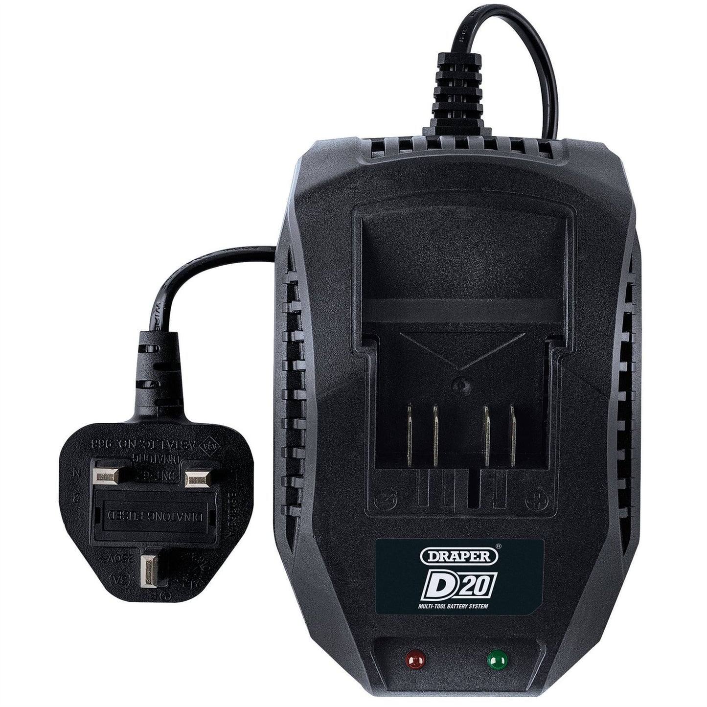 Draper D20 20V Li-ion Battery Charger D20BCS/2 - 97914