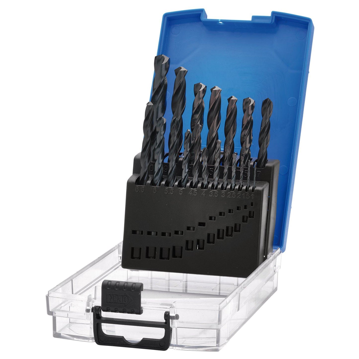 Draper Black HSS Drill Bit Set (19 Piece)