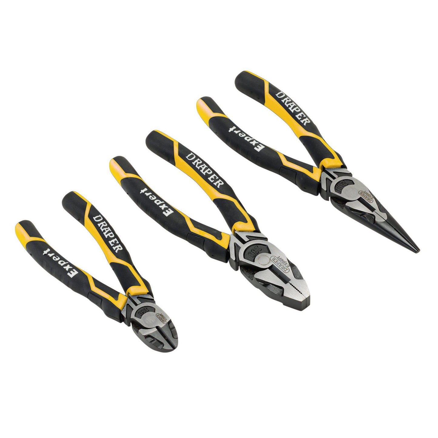 Draper 3Pc.Hd Plier Set - Yellow 1078/Y