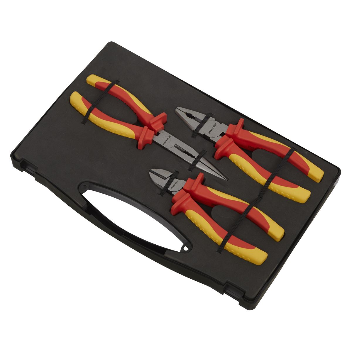 Sealey Pliers Set 3pc VDE Approved AK83452