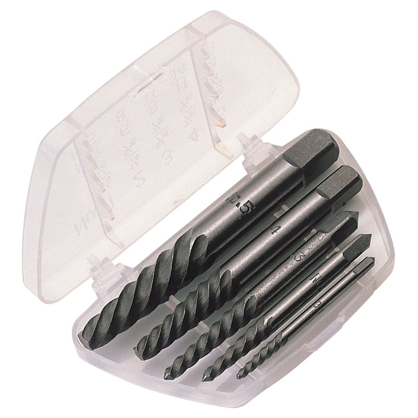 Draper 5 Piece Screw Extractor/Extraction Work Tool Set - 42560