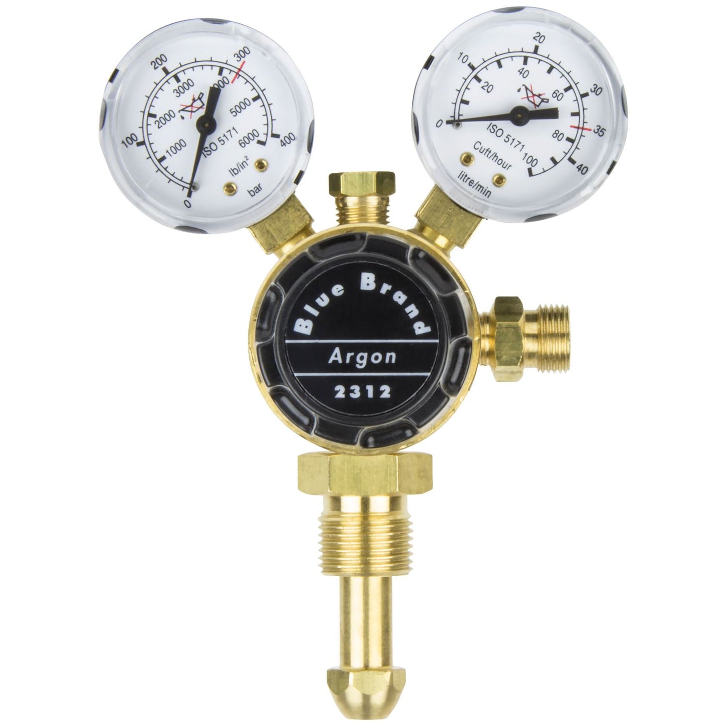 SIP Industrial Gas Bottle Regulator with Content Gauges