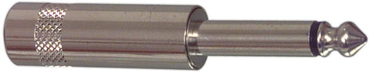 Neutrik NYS201 connector 6.3mm metal mono jack plug (1/4" plug 2-pole)