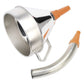 Sealey Funnel Metal with Flexible Spout & Filter 200mm FM20F