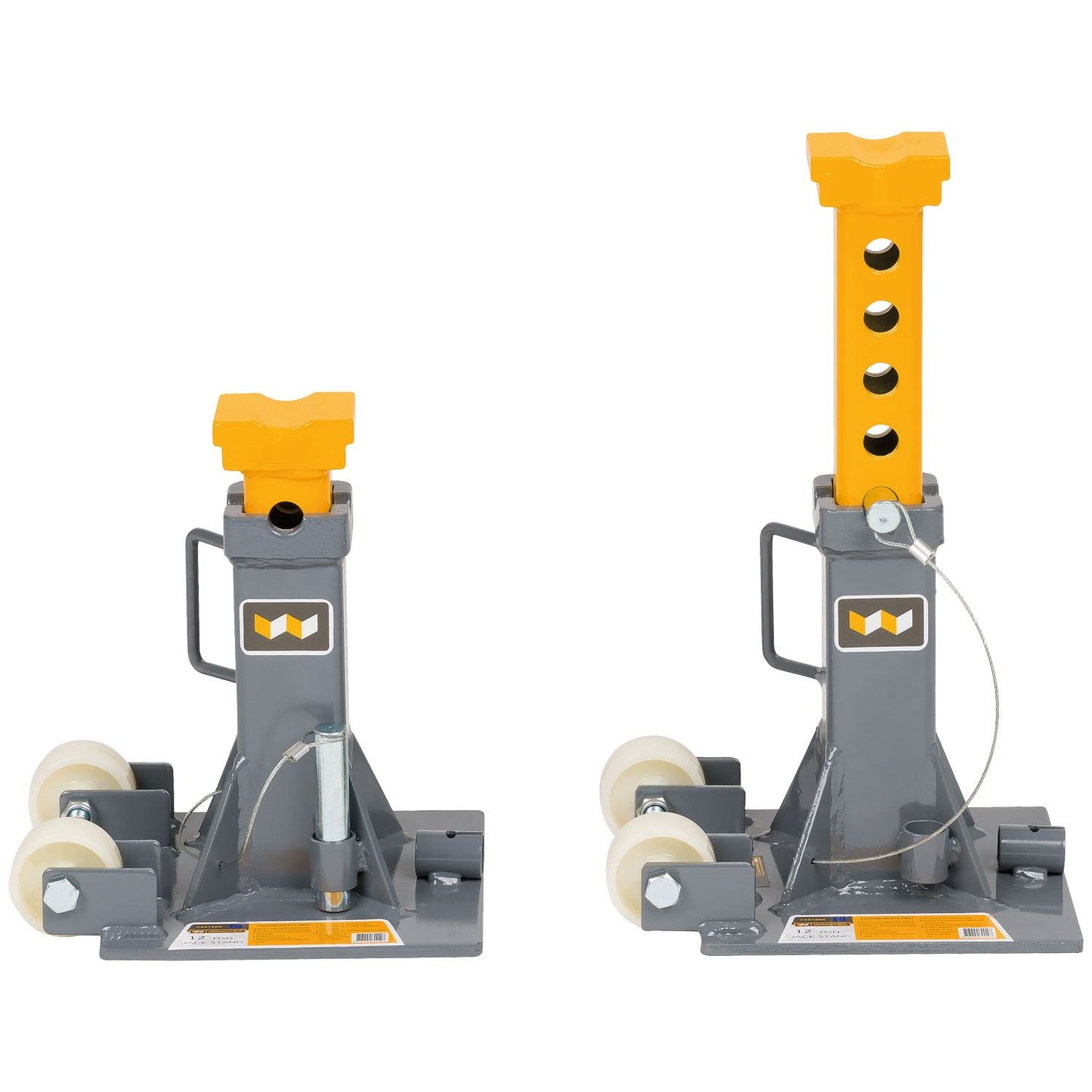 WINNTEC 12 TON Trolley Jack Stands