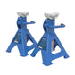 Sealey Axle Stands (Pair) 2 tonne per Stand Ratchet Type - Blue VS2002BL