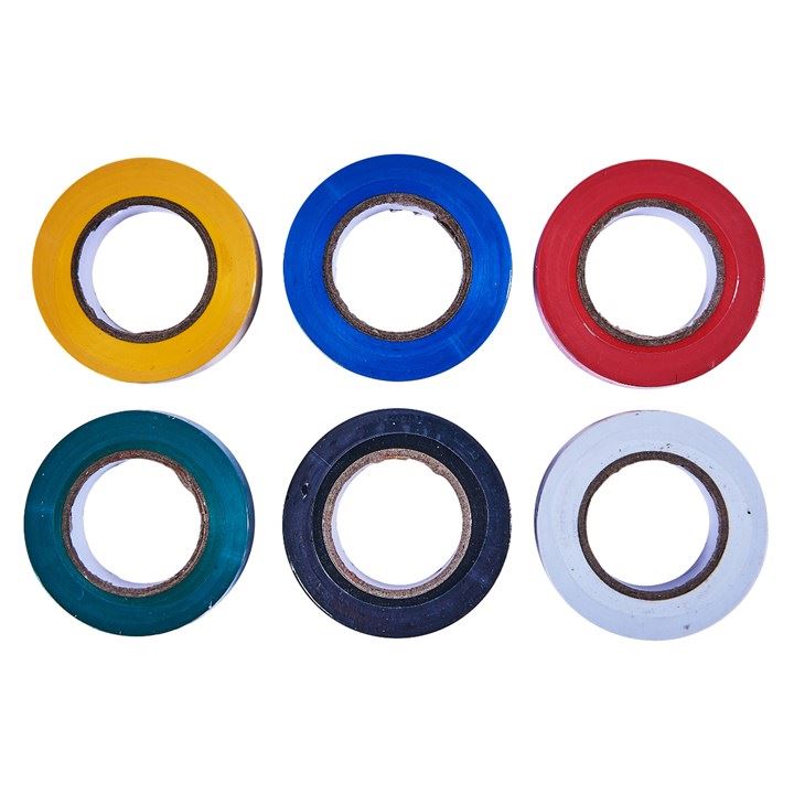 Amtech Professional Electrical Insulation Tape 19mm x 18.3m Various Colours - S4170