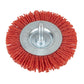 Sealey 75mm Nylon Filament Circular Brush with 6mm Shaft NFBC75