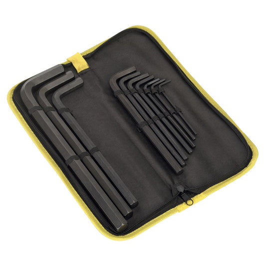 Sealey Extra-Long Hex Key Set 10pc Metric S0639