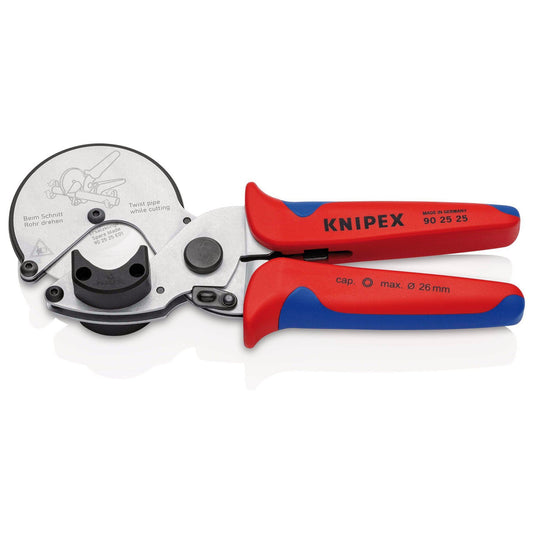 Knipex Pipe Cutter Comp/Plastic Pipes 90 25 25