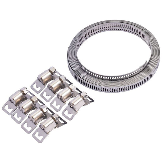 Draper 8mm Wide Hose Clamp Set