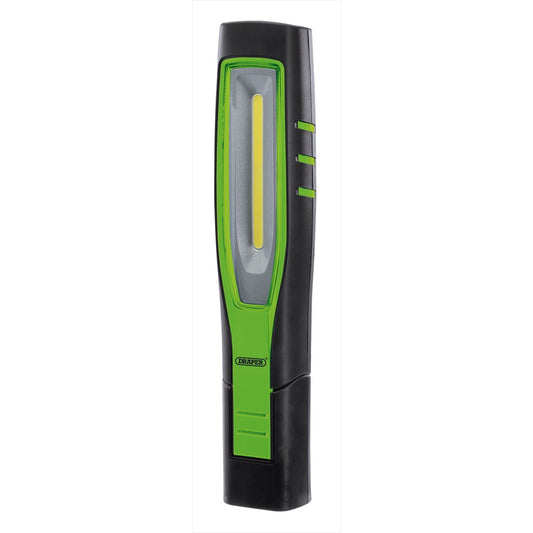 Draper 11759 7W COB/SMD LED Rechargeable Inspection Lamp - 700 Lumens (Green)