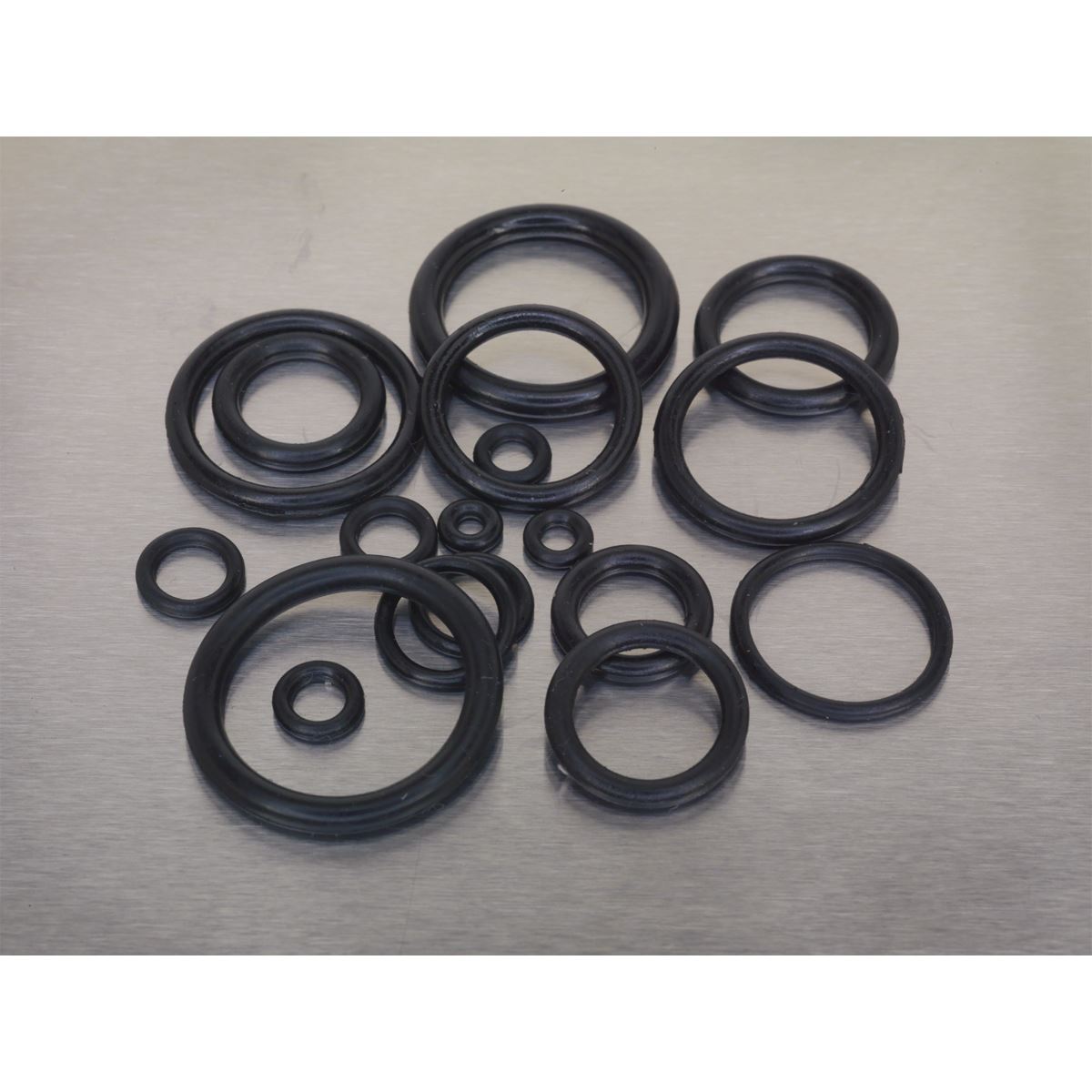 Sealey Rubber O-Ring Assortment 225pc Metric AB004OR