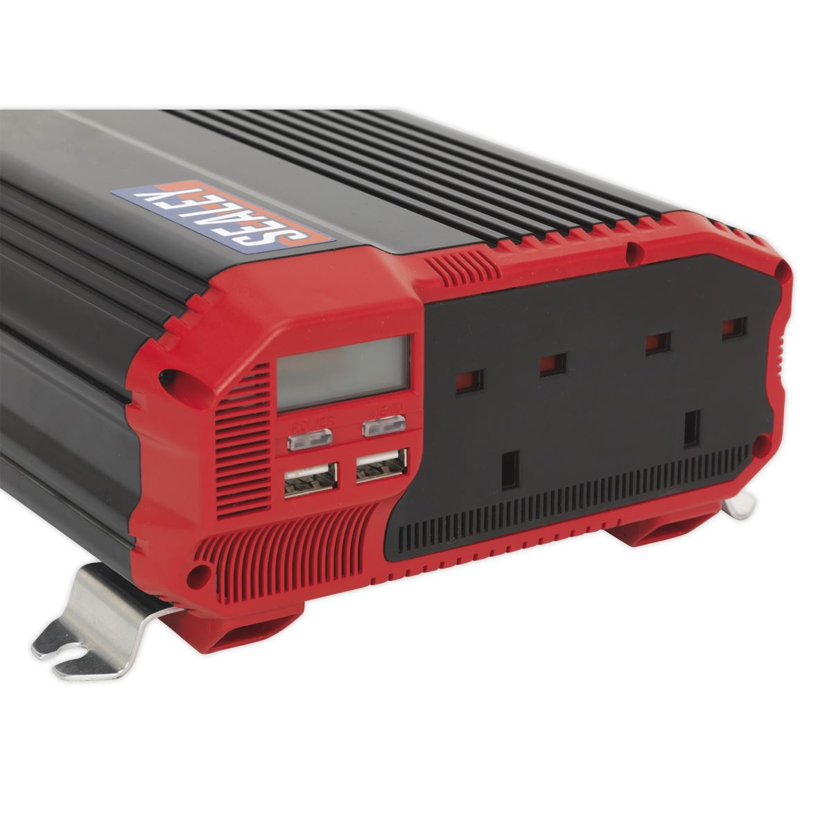 Sealey Power Inverter Modified Sine Wave 1500W 12V DC - 230V 50Hz PI1500