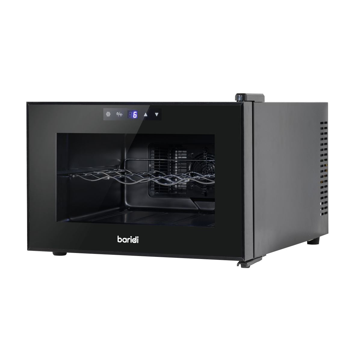 Sealey Baridi 8 Bottle Wine Cooler, Thermoelectric, 5-18�C, Touch Control DH218